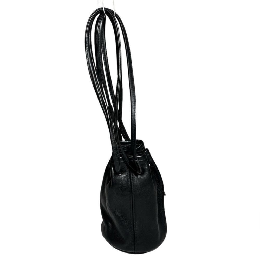 Coach Littleton Bucket Bag Mini Drawstring Black Vintage 4144 - Picture 6 of 14